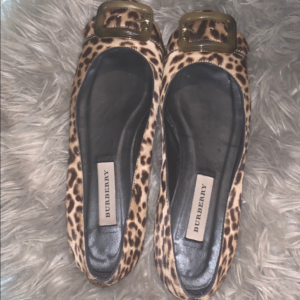 Burberry Leygreen Ballet Flats